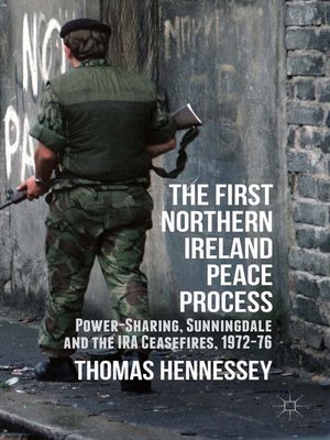 cover image of The First Northern Ireland Peace Process